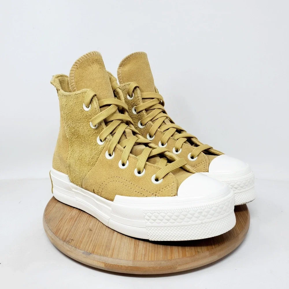 Converse Chuck Taylor‎ 70 PLUS Suede Shoes Womens 5 High Top Platform Sneaker
